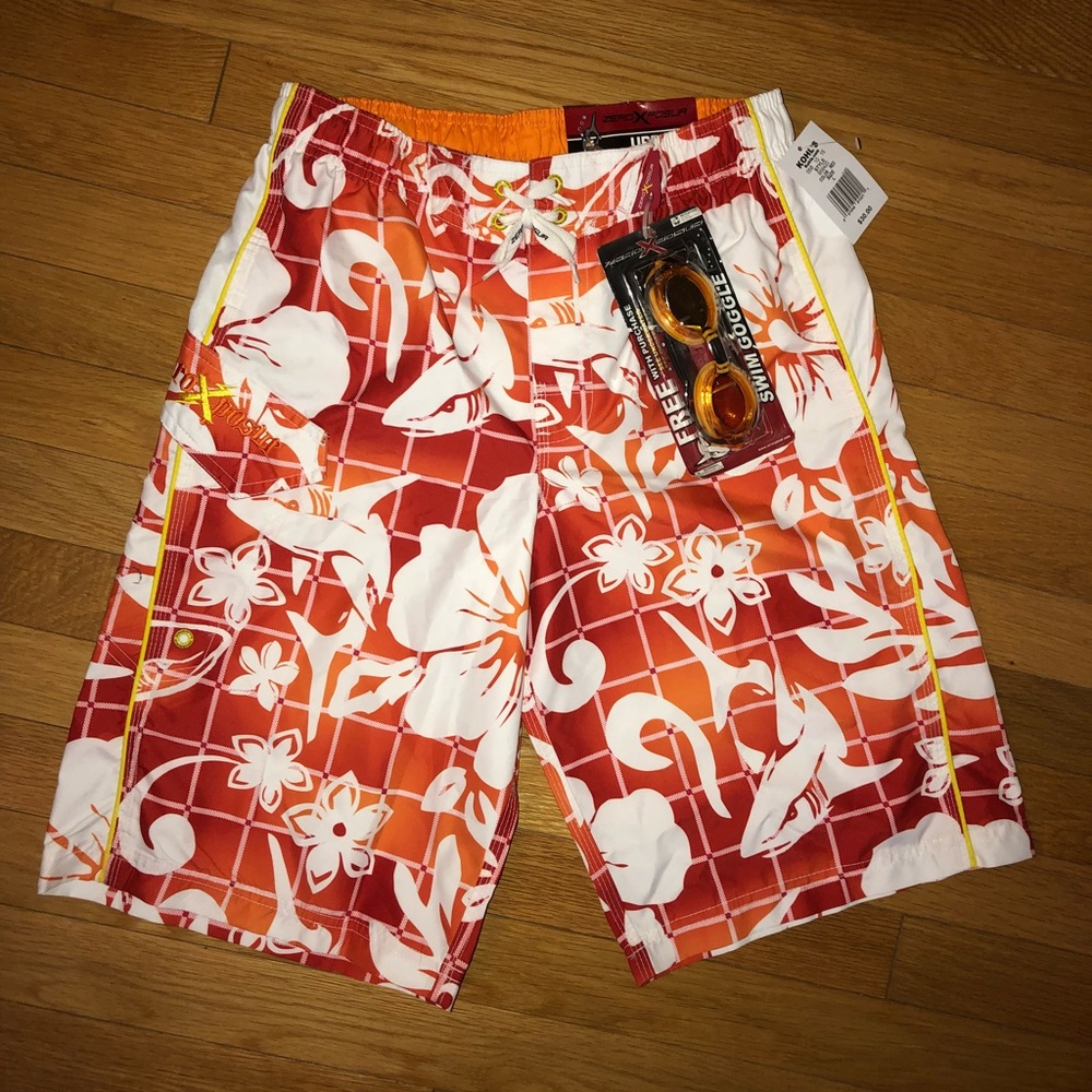 ZeroXposur microfiber swim trunks Lg boys